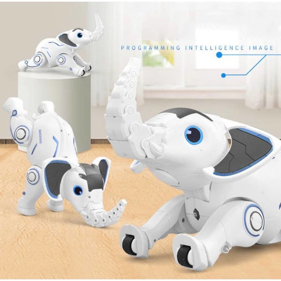 Jupiter Creations Elephant Programable & Voice Activated tricks, dance routines - Picture 1 of 5